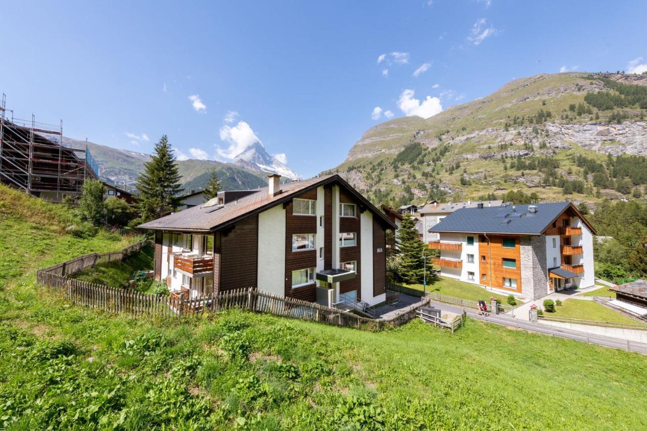 Ferienwohnung Haus Mia Zermatt Bagian luar foto