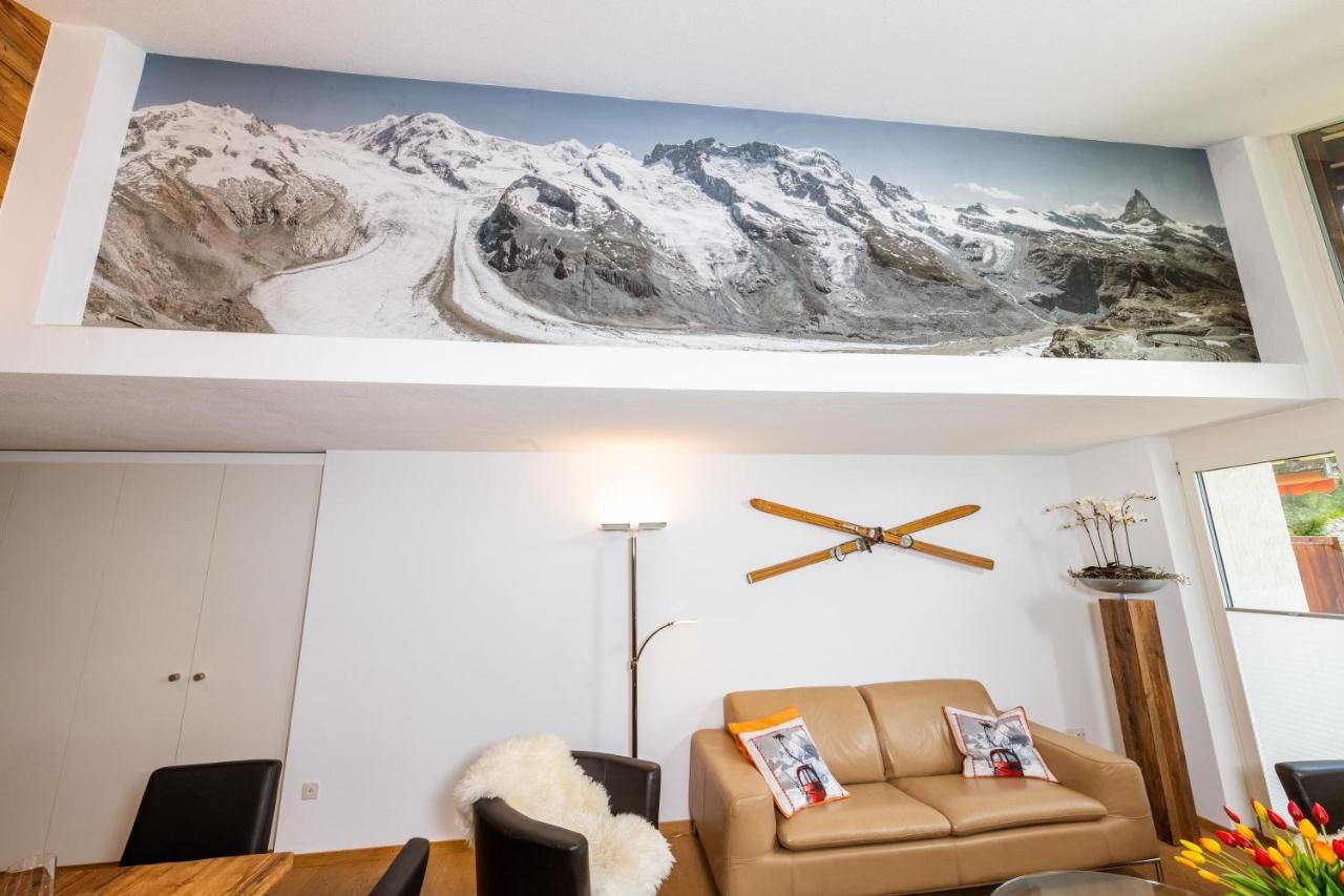 Ferienwohnung Haus Mia Zermatt Bagian luar foto
