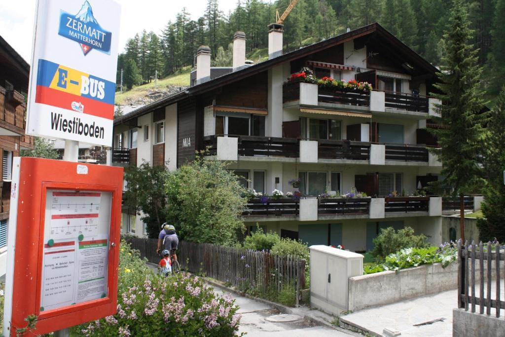 Ferienwohnung Haus Mia Zermatt Bagian luar foto